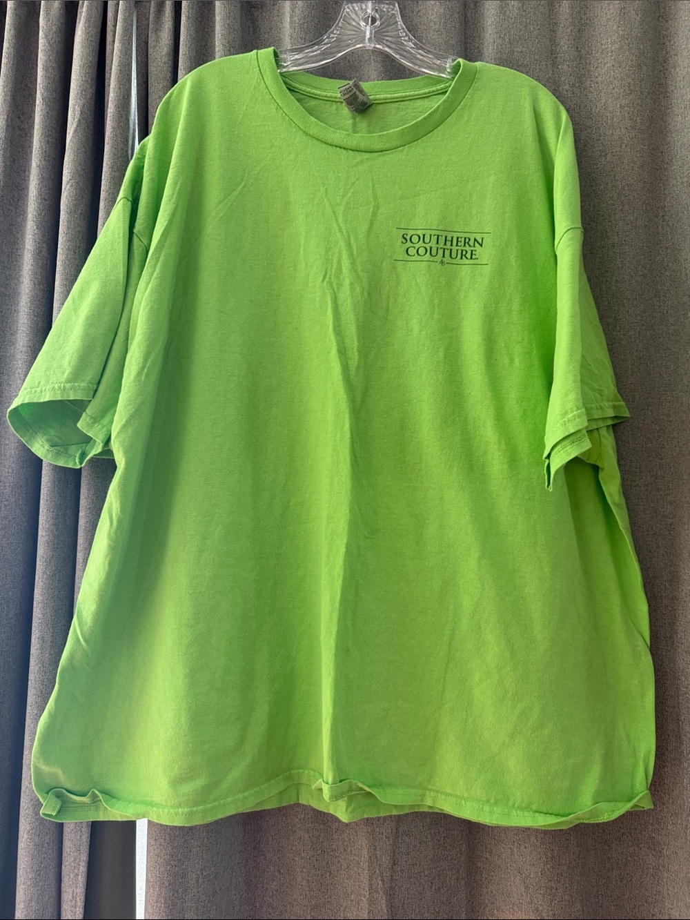 Women's Short Sleeve Tee in Lime Green